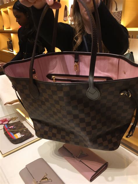 pink louis vuitton neverfull rose ballerine interior|Neverfull GM in DE .